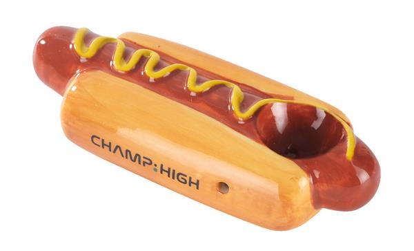 1 Keramikpfeife "Hot Dog"